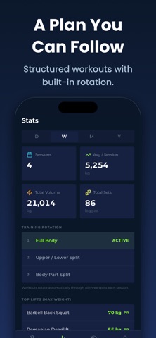 MoveIron: Workout Progression screenshot