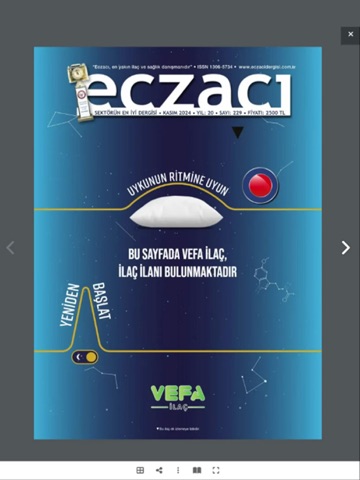 Eczacı Dergisi Dergilik iPad screenshot