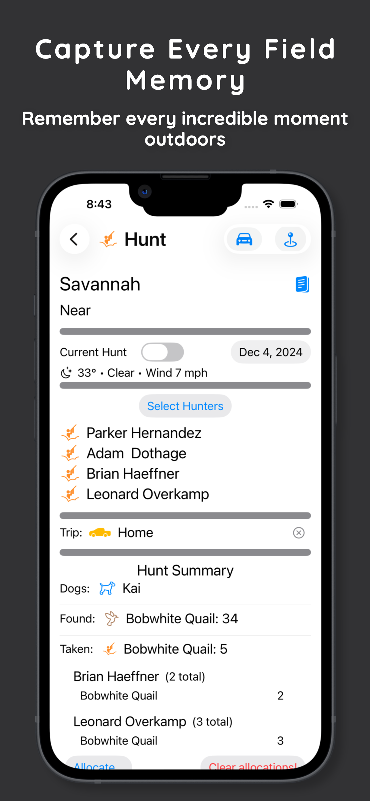 UplandJournal screenshot 2