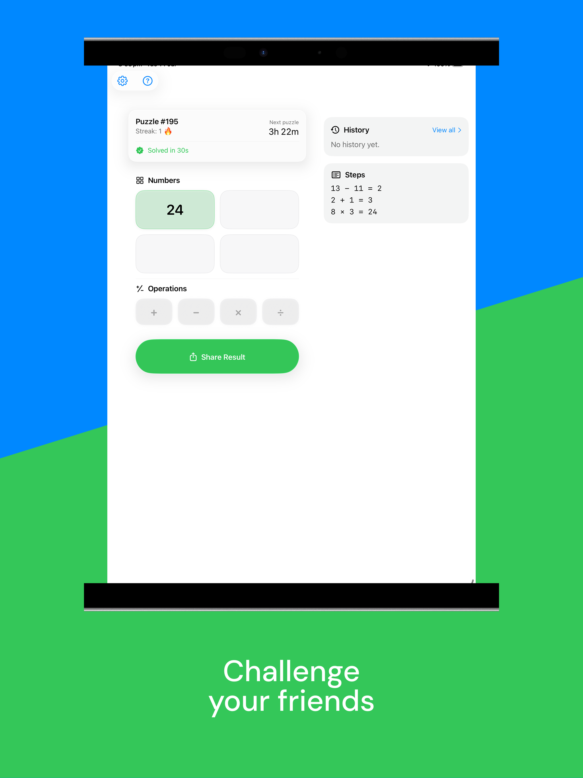 Make24: Mental Maths Game screenshot 8