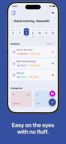 Clean To Do List & Planner Screenshot 4 of 4