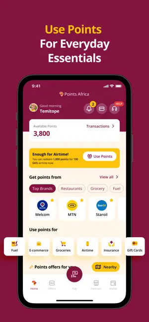 Points Africa screenshot 4