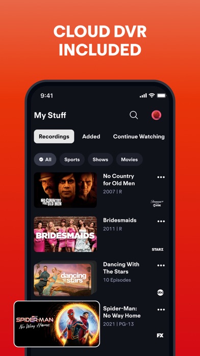 Fubo: Watch Live TV & Sports screenshot 6