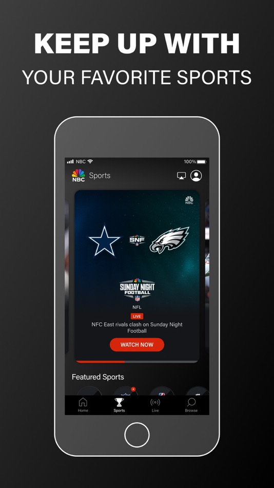 #4. The NBC App – Stream TV Shows (iOS) 由: NBCUniversal Media, LLC