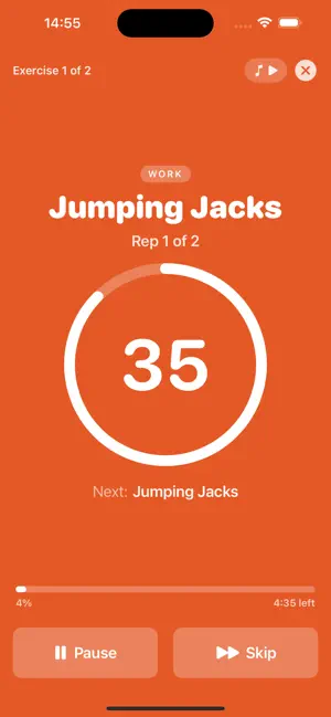 FlareFit: Workout Timer screenshot 2