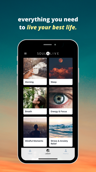 Soul Alive: Mindful Life App Screenshot