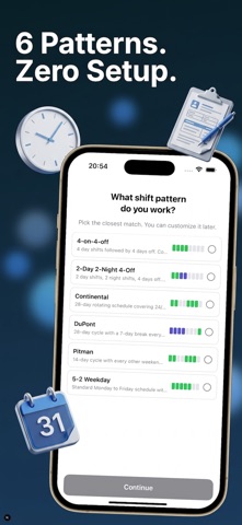 ShiftCal: Shift Planner iPhone screenshot