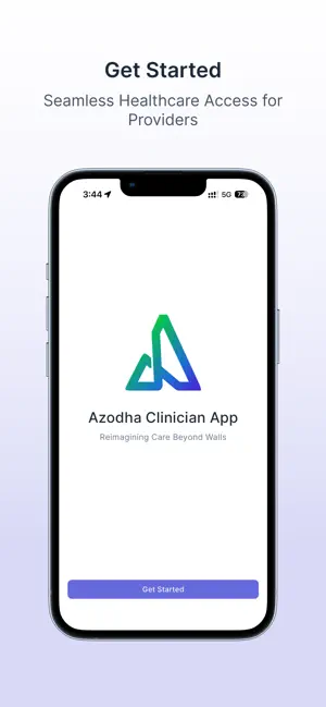 Azodha Clinician App screenshot 1