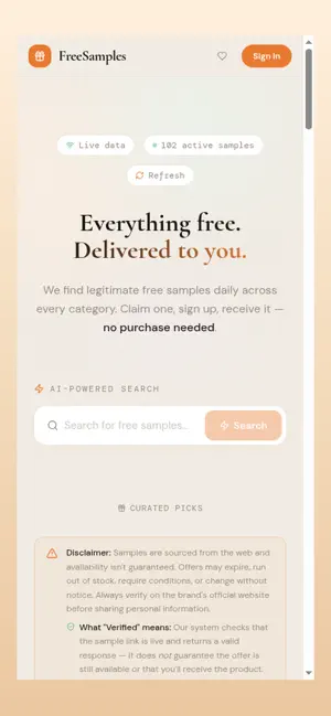 Freebie X screenshot 3