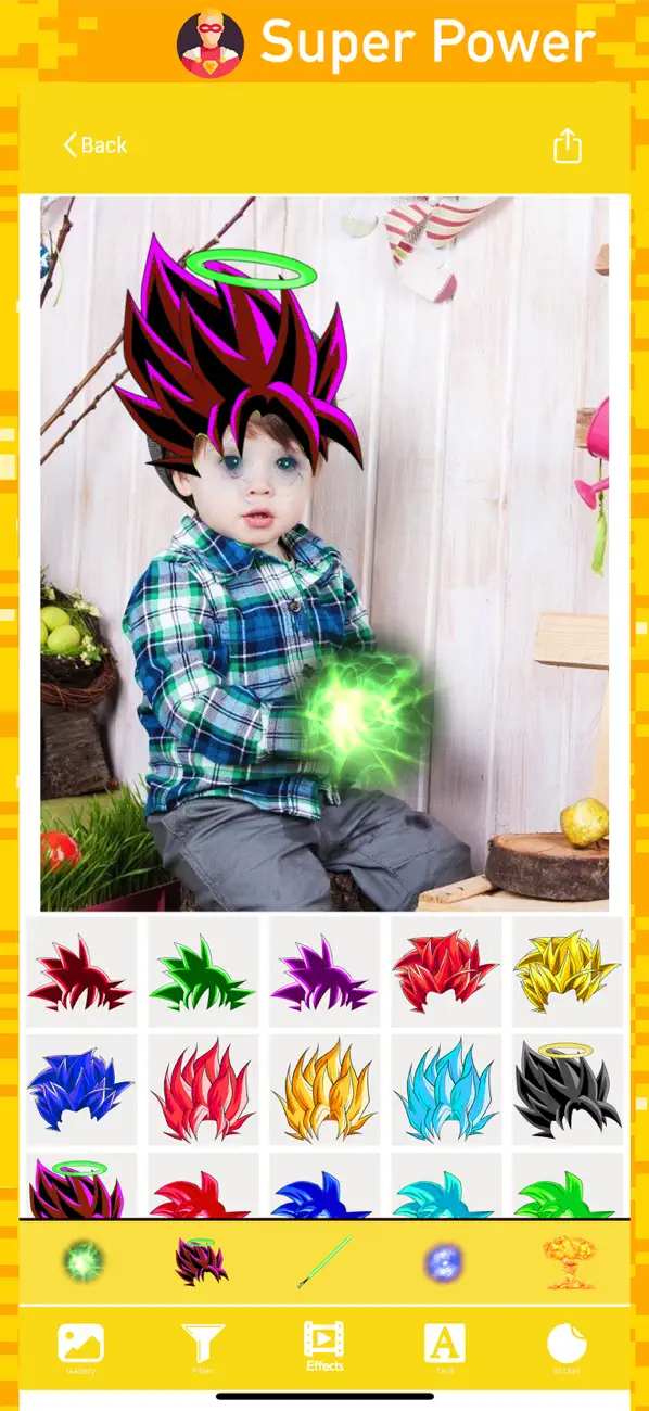 Screenshot #1 pour SuperPower FX Art - HeroFX Cam