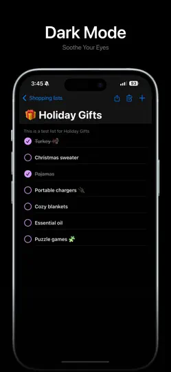 Shopping List & Planner Sync iPhone Ekran Görüntüsü 6