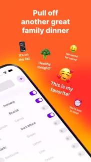 grocery list - yumfam iphone screenshot 3