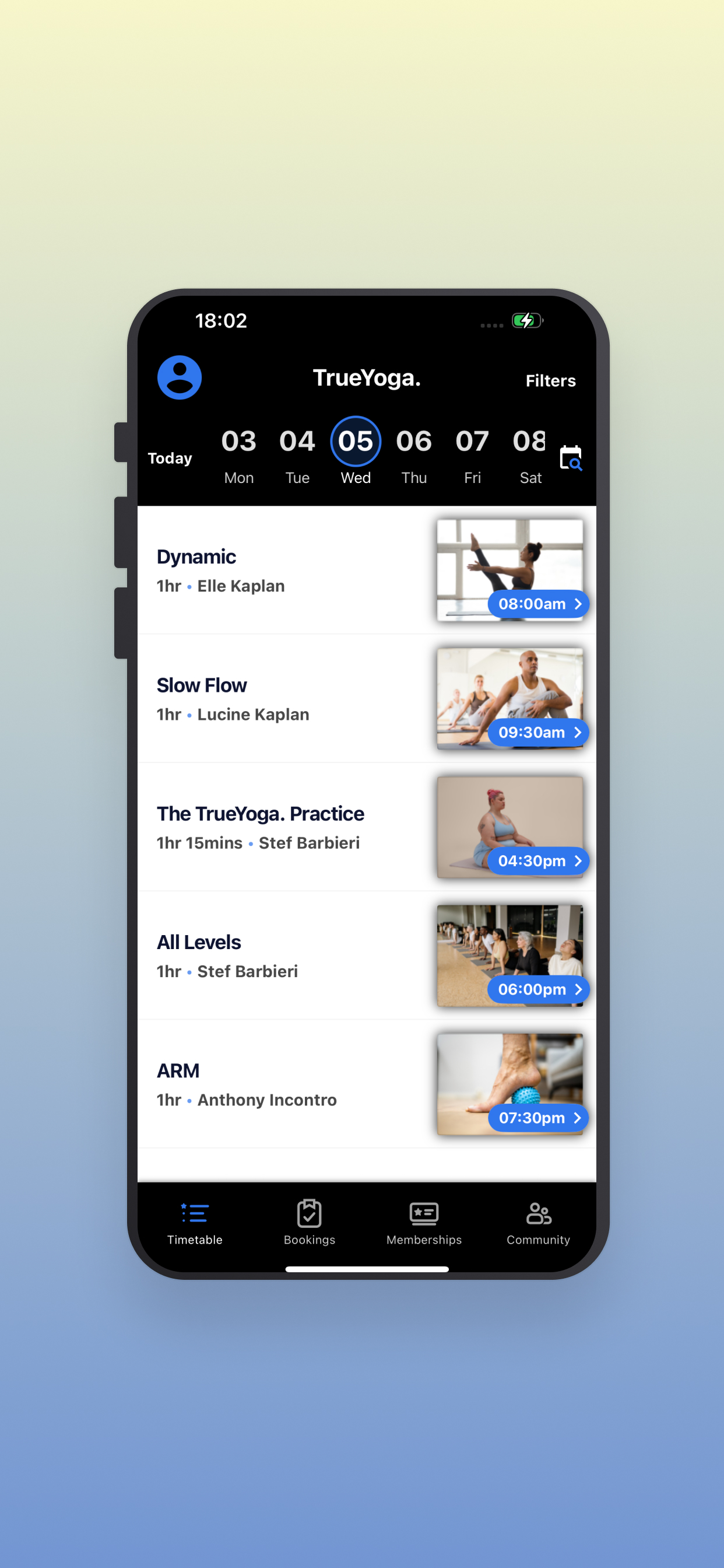 TrueYoga. screenshot 2