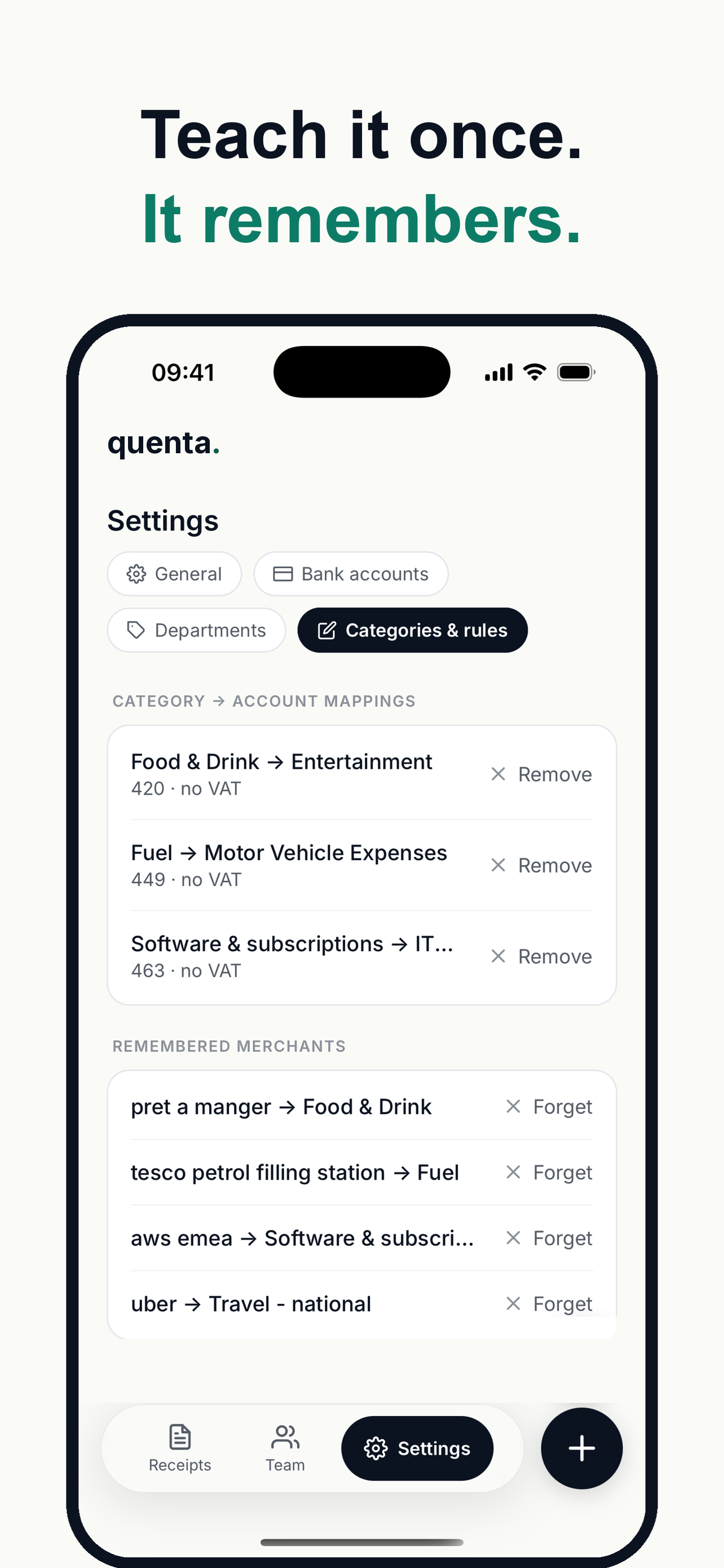 Quenta: Receipt Scanner Xero screenshot 4
