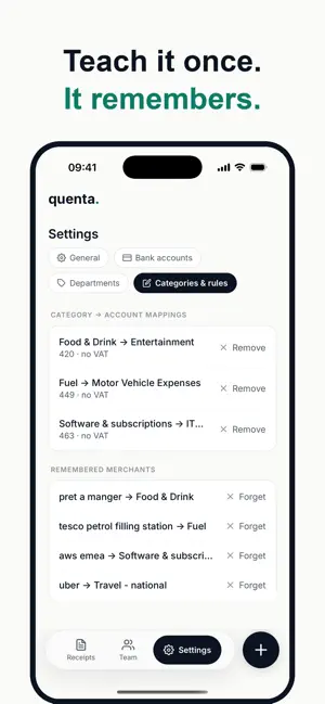 Quenta: Receipt Scanner Xero screenshot 4