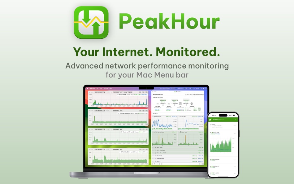 #1. PeakHour (macOS) Podle: Edward Lawford