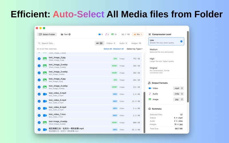 App screenshot