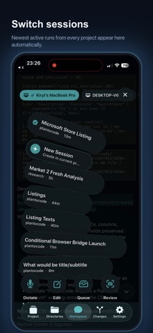 PlanToCode: Coding Agent Chat Screenshot 1 of 9