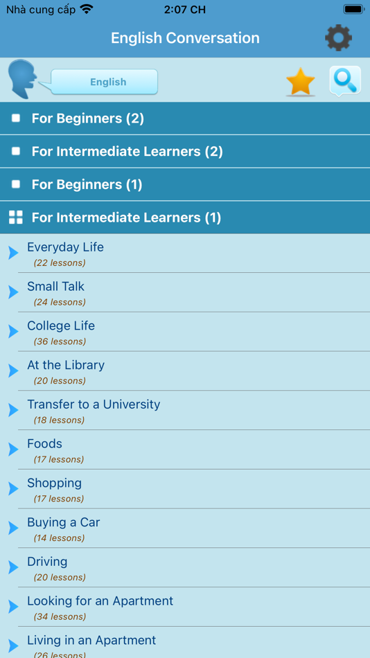 #1. English Conversation + (iOS) 由: Thanh Vu Truong