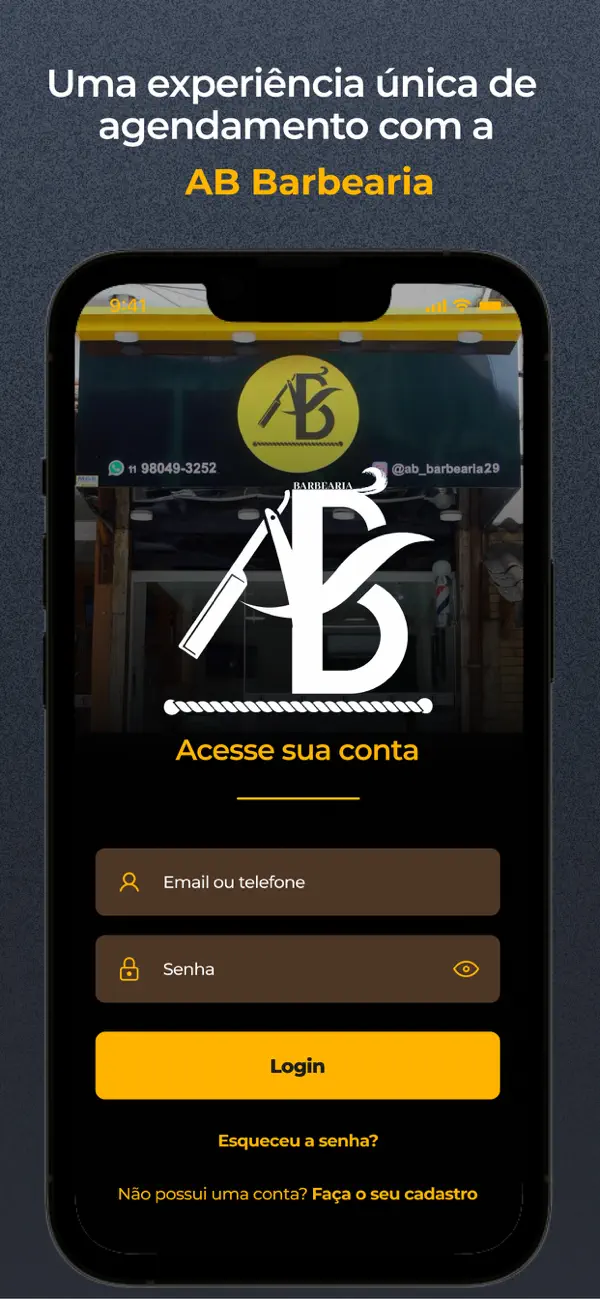 Screenshot #1 pour AB Barbearia