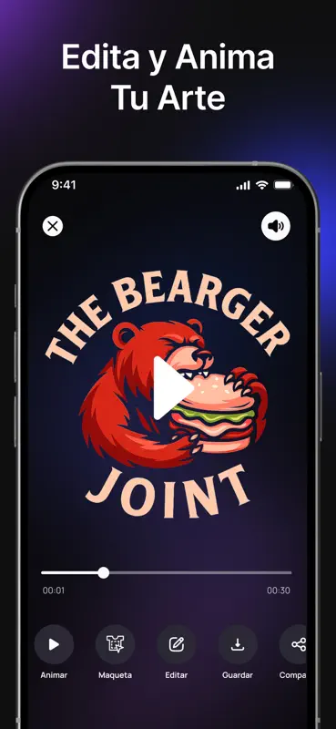 Hexa AI: Logo & Arte Generador screenshot 2 of 7