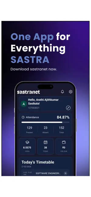 sastranet screenshot 1