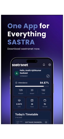 sastranet iPhone screenshot