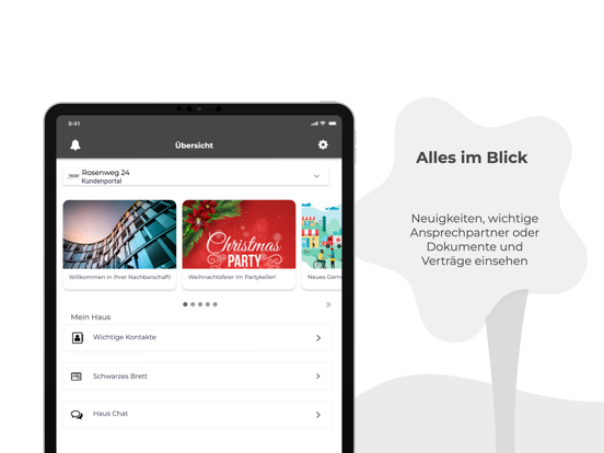 Trust Immobilien Kundenportal app screenshot