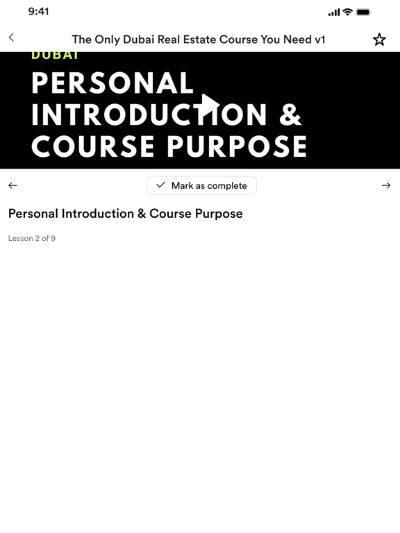 Screenshot #6 pour Dubai Real Estate Course