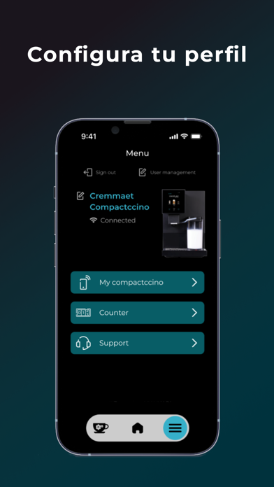 Compactccino Connected Screenshot