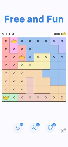 Queens! Logic Puzzles Screenshot 2 of 5