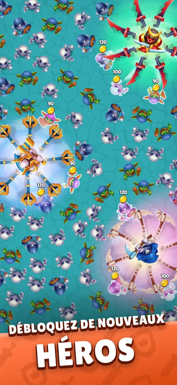 Heroes vs. Hordes: Survivor Hack screenshot 6 - iOS game interface