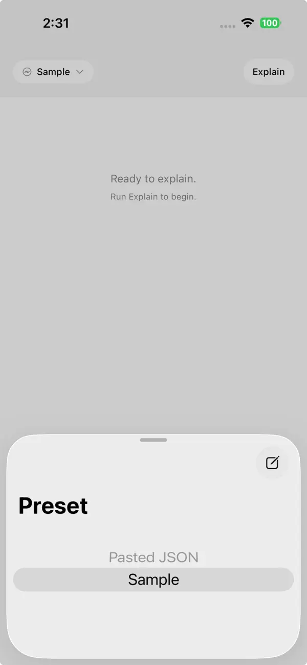 #5. Hey Why: SQL Explain Viewer (iOS) Ved: JONGMIN CHOI