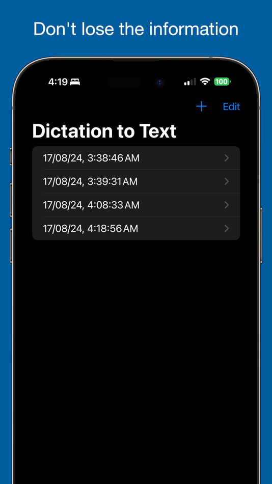 #1. Dictation to Text (iOS) 由: Juan Camilo Marin Ochoa