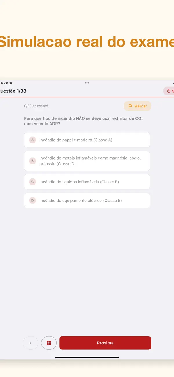 Screenshot #3 pour ADR Materias Perigosas QCM