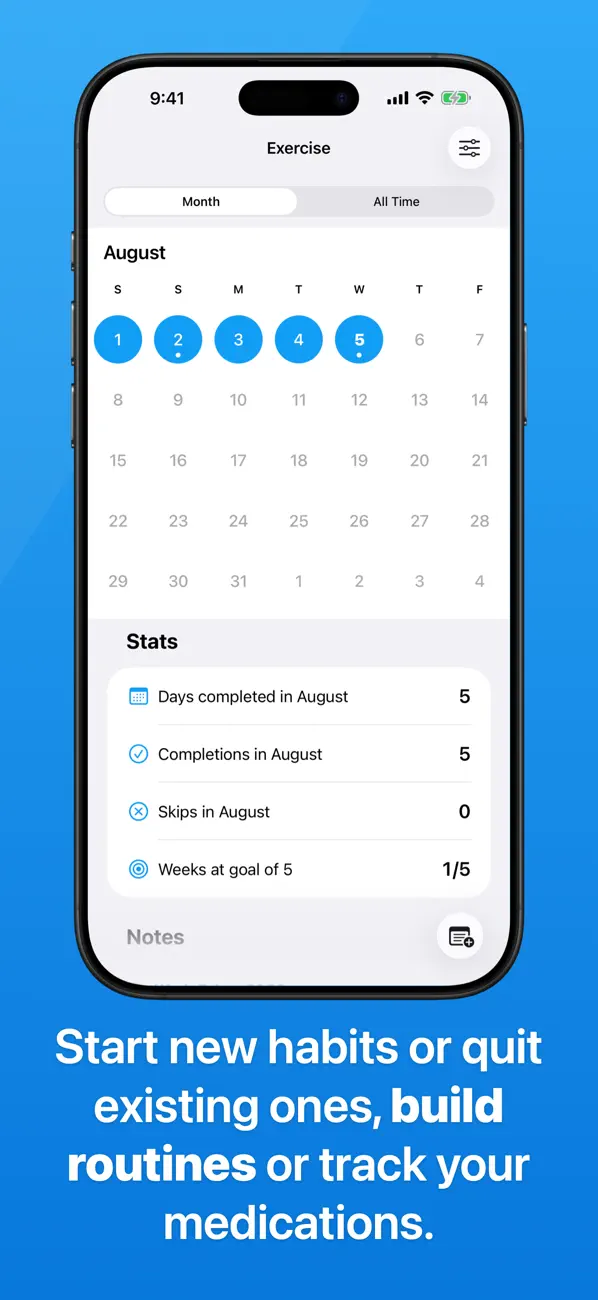 Screenshot #2 pour TracKit Daily Tracker & Logger