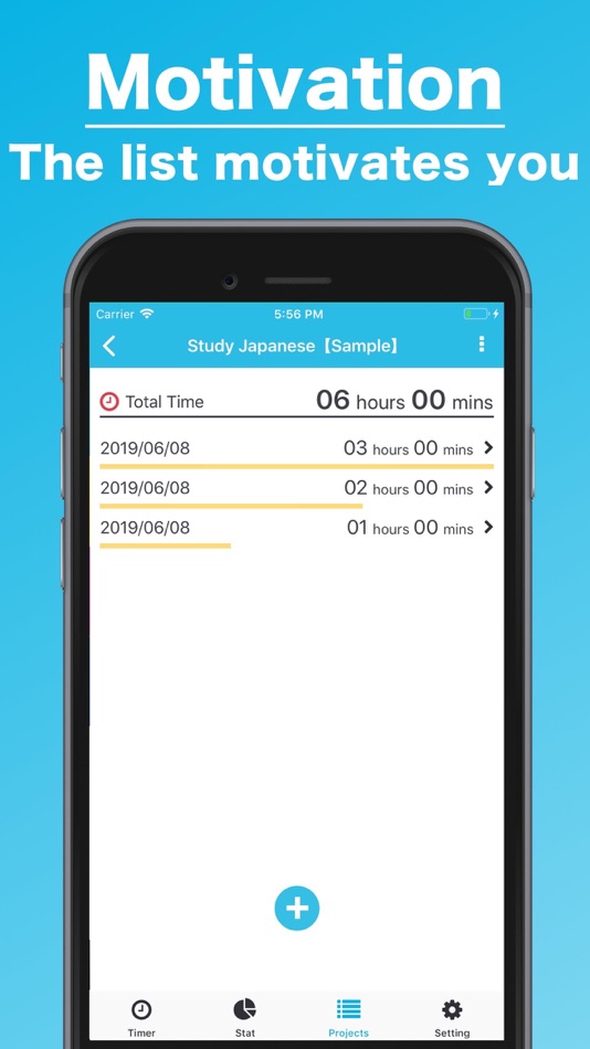 #4. Project Timer ~ Count works (iOS) 由: Kazuya Kobayashi