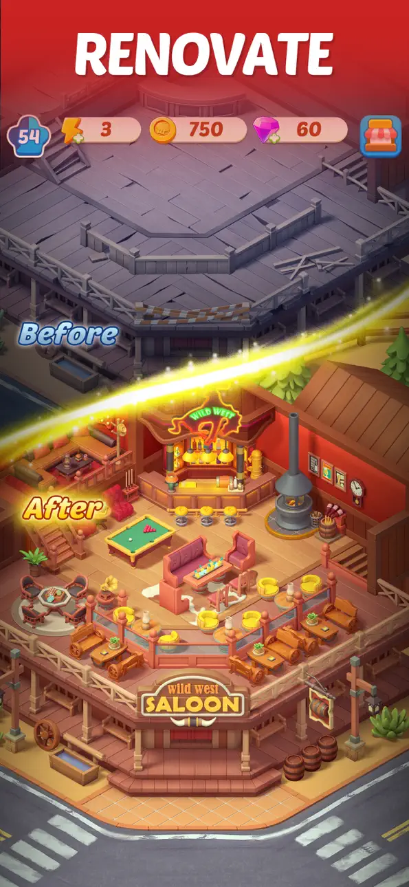 Merge Cooking® Hack screenshot 3 - iOS game interface