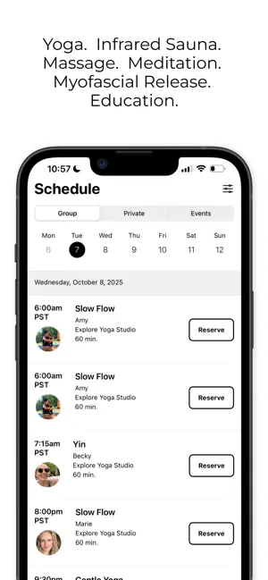 Explore Yoga Studio screenshot 3