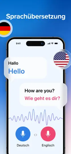Screenshot von Talk & Translate AI Translator auf dem iPhone 1