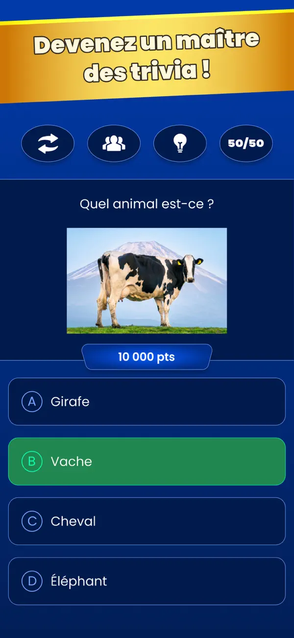 Screenshot #1 pour Quiz Culture Générale Français