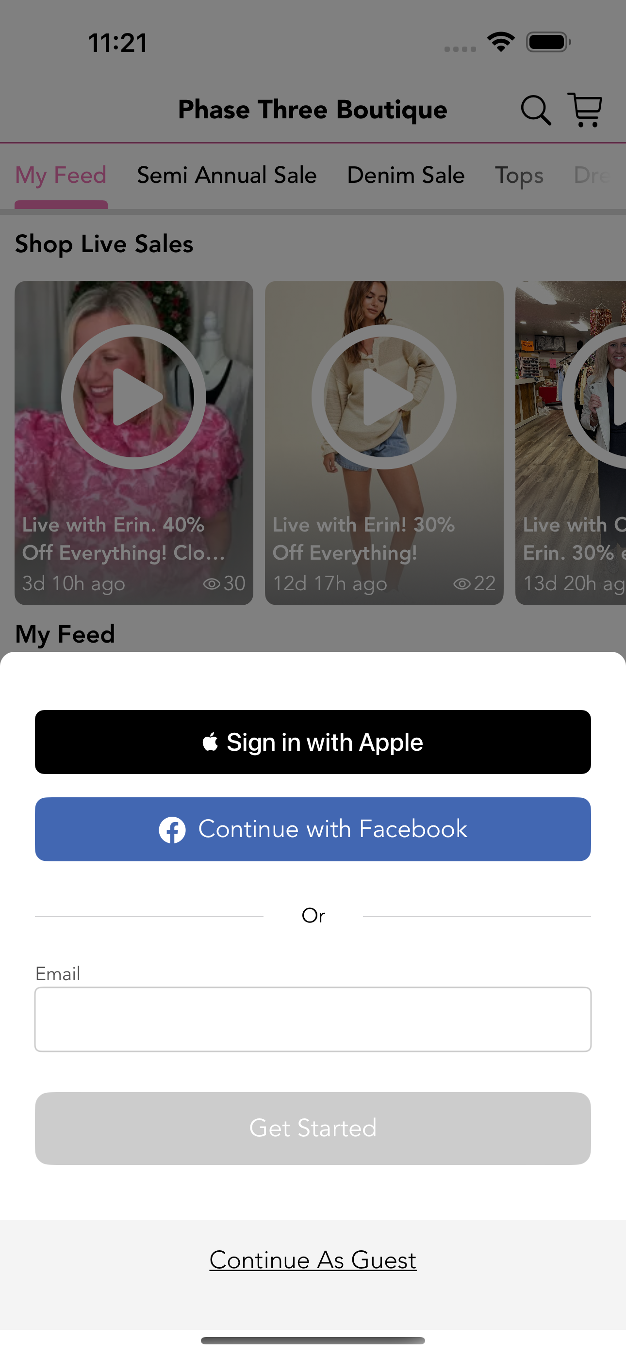 Phase Three Boutique