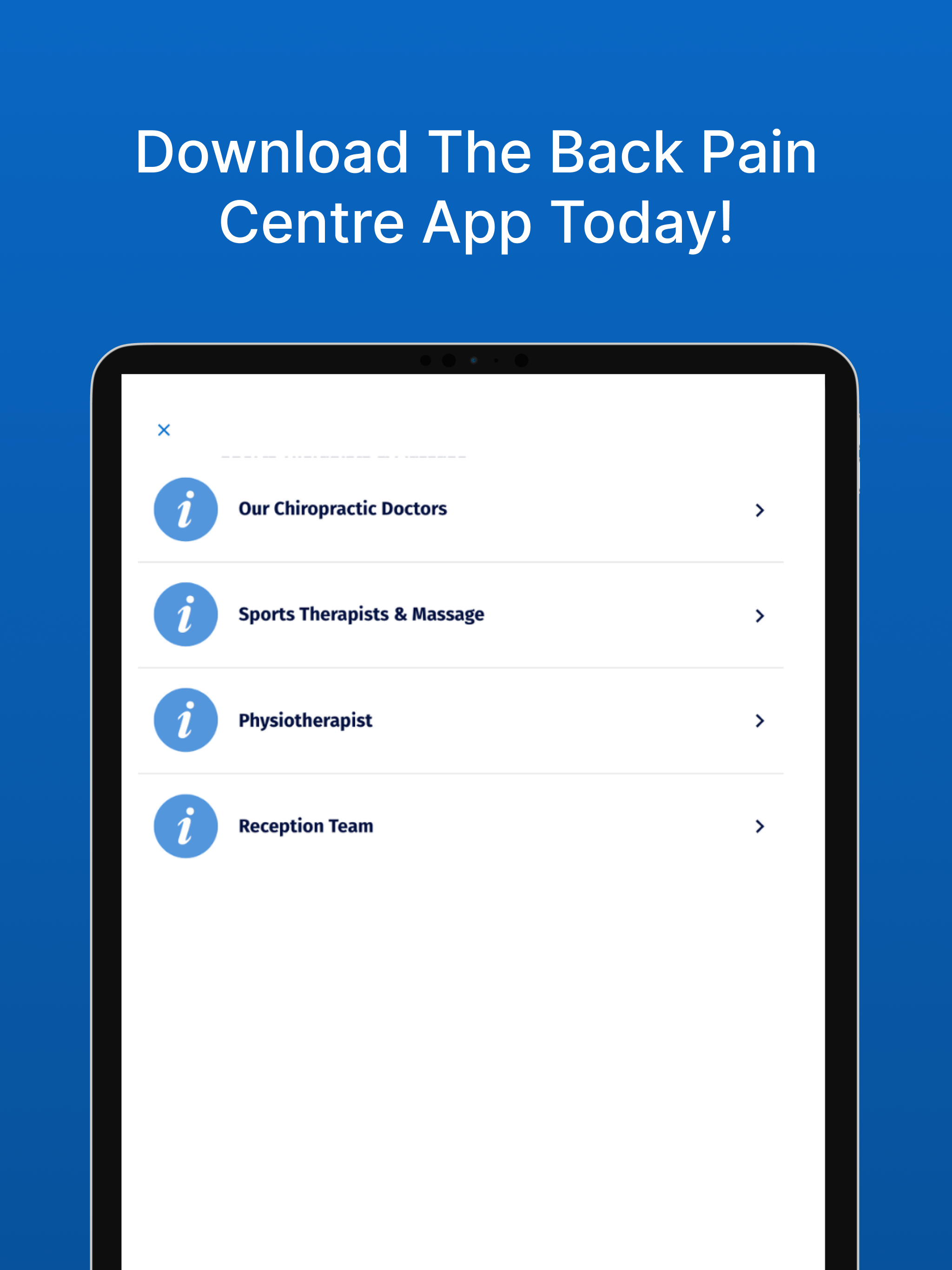 Back Pain Centre
