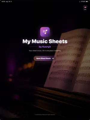 My Music Sheets by Kusnyir screenshot 1