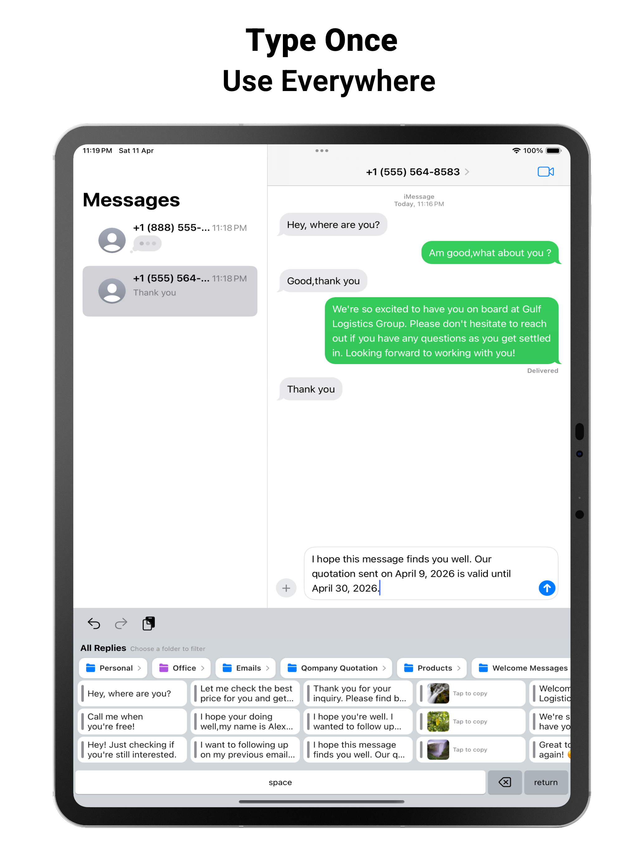 ReplyKit : Text Expander & AI screenshot 7