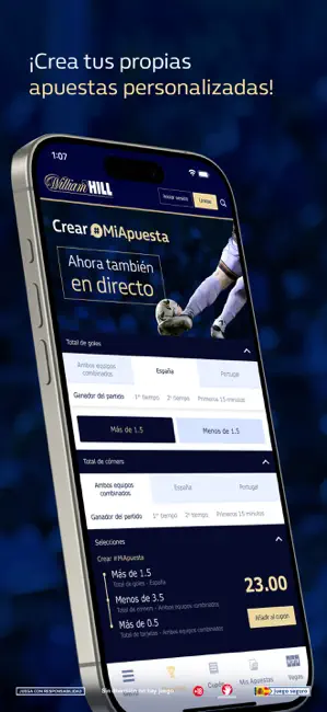 William Hill Apuestas iPhone screenshot 4
