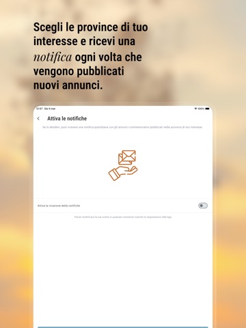 Il Commiato iPad screenshot
