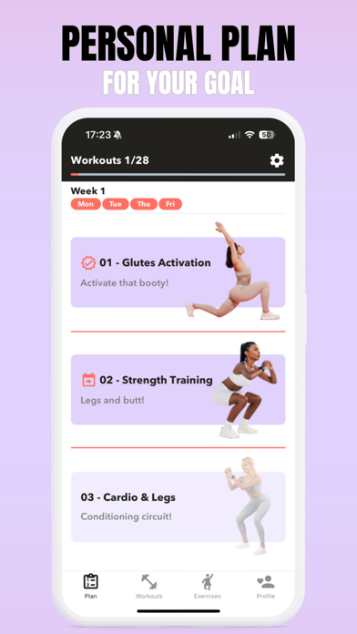 Booty Workout: Glutes & Squat Screenshot