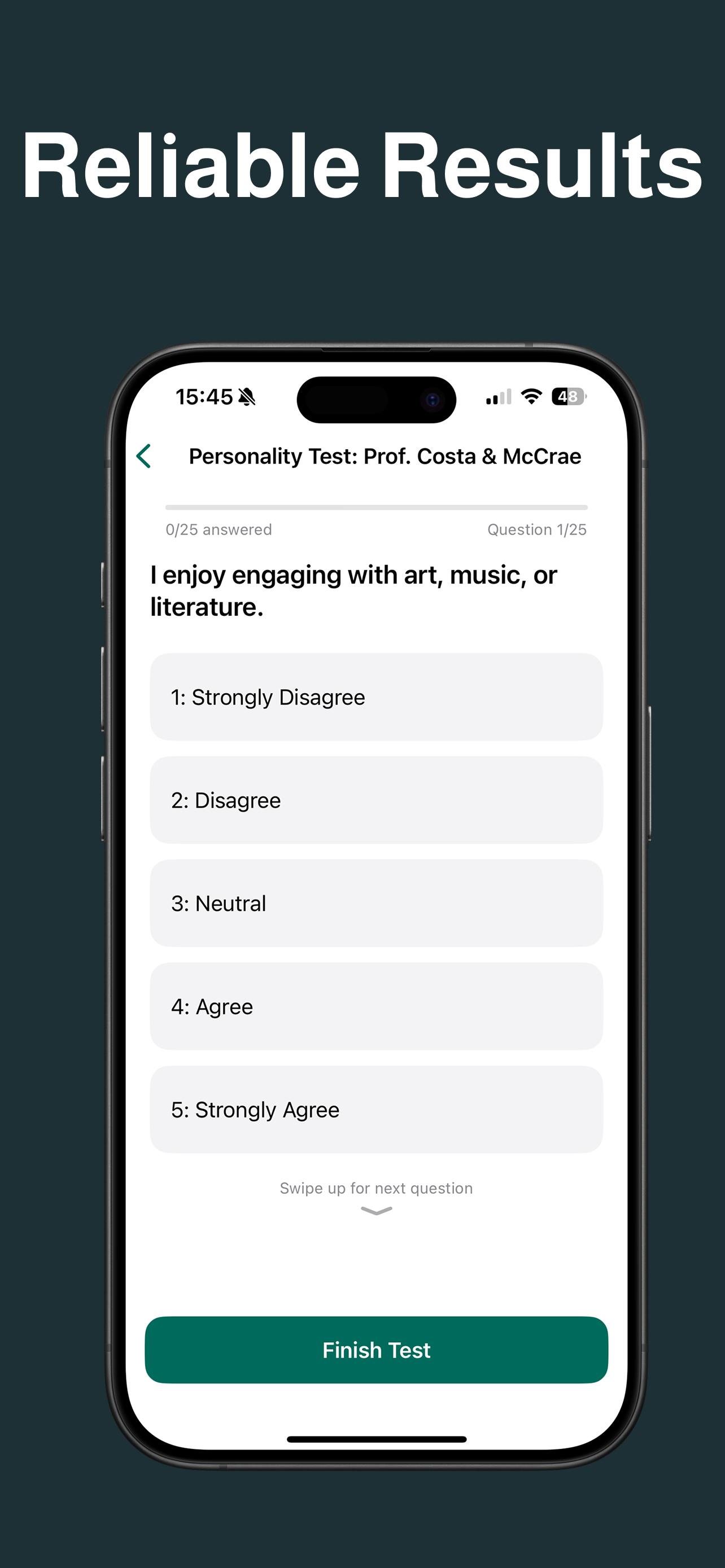 Myers Briggs Personality IQlab