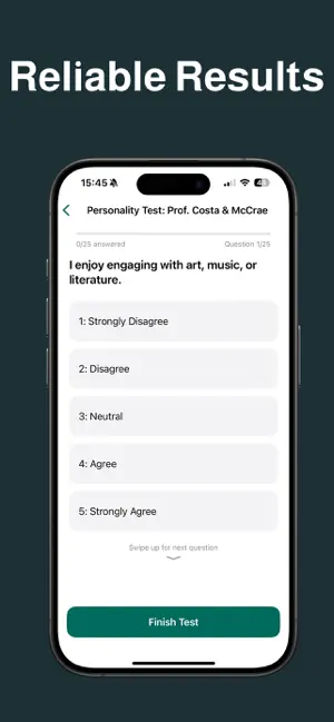 Myers Briggs Personality IQlab screenshot 4